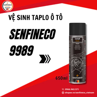 Chai vệ sinh và bảo dưỡng làm đen taplo Senfineco 9989 Cockpit Cleaner dung tích 650ml