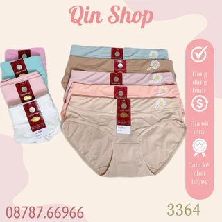 QUẦN LÓT 3364 thun lạnh hoạ tiết hoa cúc cao cấp