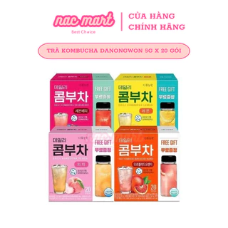 Trà trái cây Kombucha Danongwon nhập khẩu Hàn Quốc 5g x 20 gói - NAC Mart