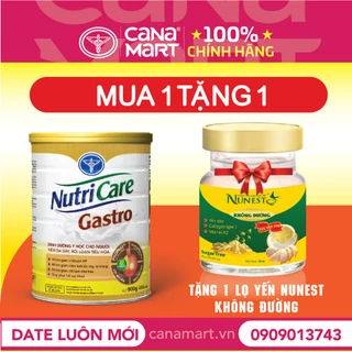 Sữa bột Nutricare Gastro cho người viêm dạ dày, rối loạn tiêu hóa (900g)