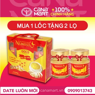 Lốc nước yến Nunest GOLD bồi bổ sức khỏe (6 Lọ x 70ml)