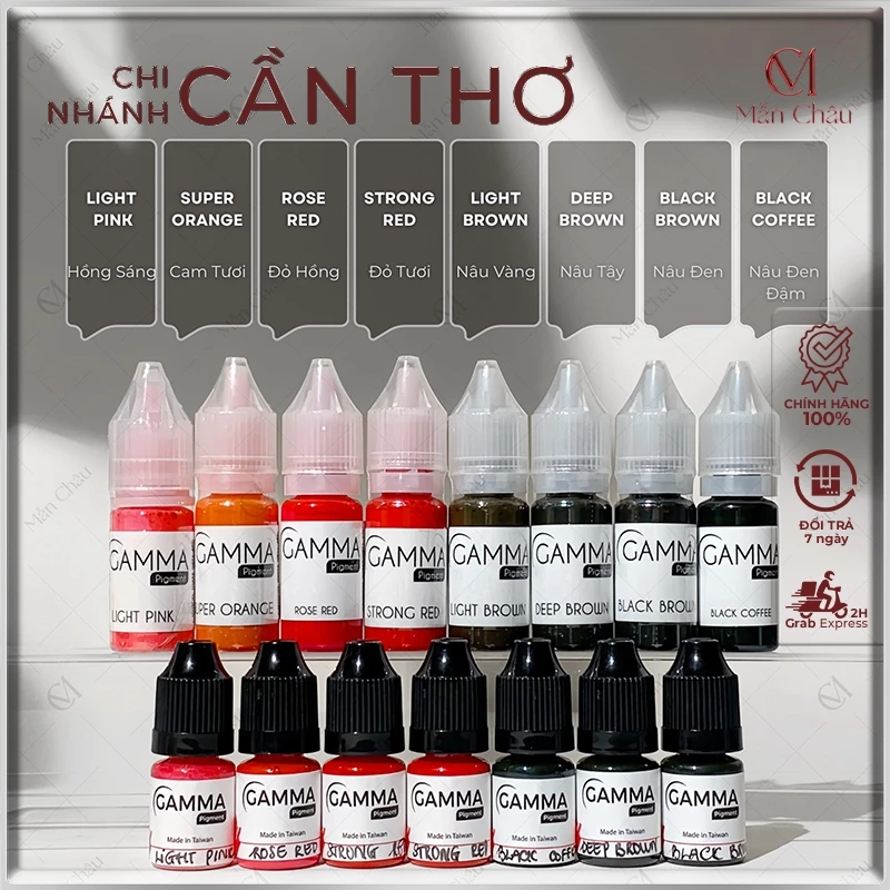 [CHÍNH HÃNG] Mực Gamma mini 3,3ml, Fullsize 10ml