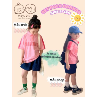 BỘ CỘC BÉ GÁI CỰC ĐẸP SIZE 2-12 TUỔI