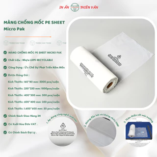 Màng PE Sheet - Micro-Grade - Thien Van - Chống Ẩm - Chống Nấm Mốc - Kháng Khuẩn Khi Đóng Gói