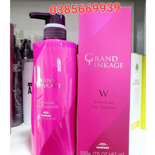 DẦU XÃ DÙNG HẰNG NGÀY MILBON GRAND LINKAGE WILLOWLUXE HAIR (W) DÀNH CHO TÓC SỢI TRUNG BÌNH 500ML