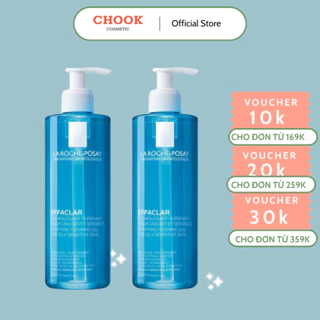 Sữa rửa mặt cho da dầu mụn La roche Posay Effaclar Purifying Foaming Gel 400ml