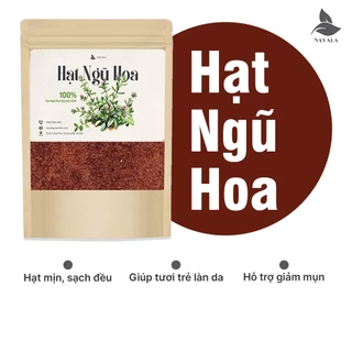 Ngũ hoa hạt nguyên chất NAVALA hạt đình lịch Loại 1 Handmade ,Mặt nạ đắp mặt ngừa mụn dưỡng da