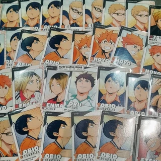 [HQ SẴN - P04] Thẻ bài snapmide snapcard HAIKYUU nhân phẩm vol 2 muopkhongdang