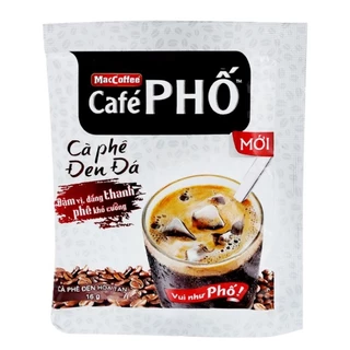 [CHÍNH HÃNG]1 gói Cà phê phố đen đá Café Phố MacCoffee gói 16g