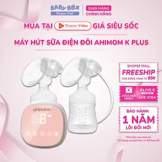 Máy hút sữa điện đôi Ahimom K Plus phân phối chính hãng BabyBox