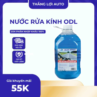 . Nước rửa kính ô tô chính hãng ODL Clean đổ trực tiếp phù hợp với mọi loại xe hơi, không đóng cặn - can 2.5L