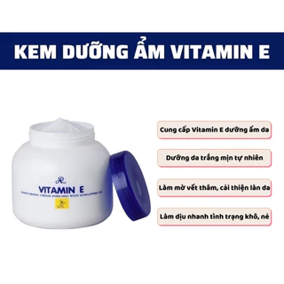 Kem Dưỡng Ẩm Body & Face Vitamin E Aron Thái Lan Cấp Ẩm Cho Da, Dưỡng Trắng Và Làm Mờ Vết Thâm 200g - Chốt Đi Store