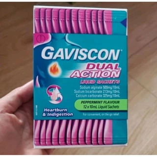 Gaviscon Hồng hộp 12 gói × 10ml.