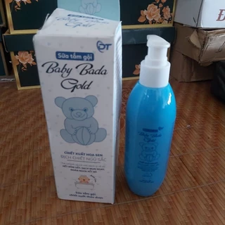 3 Sữa tắm thảo dược baby bada gold cho bé 230 ml