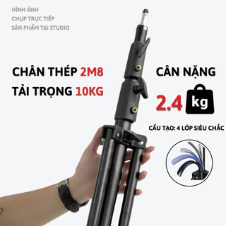 Chân đèn studio tải trọng lớn 10Kg