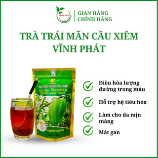 Trà mãng cầu xiêm Vĩnh Phát túi 100gr TINHHOACARE giúp ngủ ngon, hỗ trợ giảm cholesterol