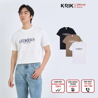 Áo Phông Nam Local Brand Nam KRIK Form Regular Hoạ Tiết In Hiện Đại Tinh Tế AP1288