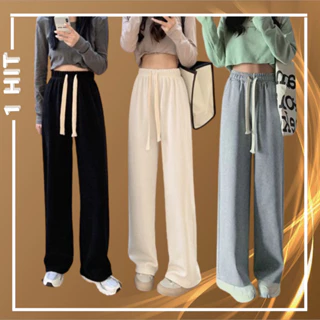 Quần Suông Ống Rộng Phối Dây TRENDY PANT Unisex Nam /Nữ (Ảnh Thật/Có Sẵn) 1hit_Unisex