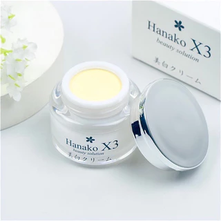 Kem Face Hanako X3 Nhật Bản Dưỡng Trắng Da Hũ 12g