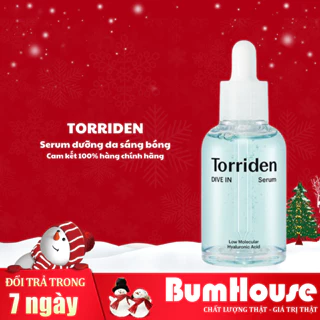 Serum DIVE IN TORRIDEN chứa axit hyaluronic phân tử thấp giúp giữ ẩm sáng bóng da/ giữ ẩm sâu bên trong/ 50ml