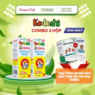 COMBO 2 SIRO ĂN NGON TĂNG ĐỀ KHÁNG KODOSHI NHẬP KHẨU NHẬT BẢN tặng 1 hộp Umi Canxi