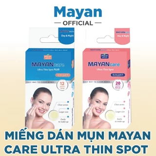 Miếng dán mụn Mayan Care Ultra Thin Spot hiệu quả trong 48H NPP Dung.my.phẩm