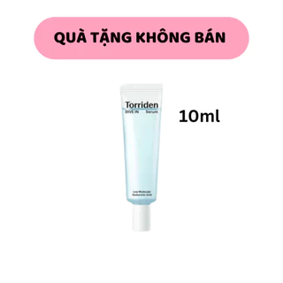 QUÀ TẶNG CHƯƠNG TRÌNH - 10ML Tinh Chất Torriden Dive-in Low Molecular Hyaluronic Acid Serum