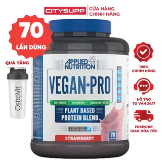 Bột Protein Thực Vật Cho Người Ăn Chay Vegan-Pro 2.1KG (70 Lần Dùng), Applied Nutrition |  Made in UK