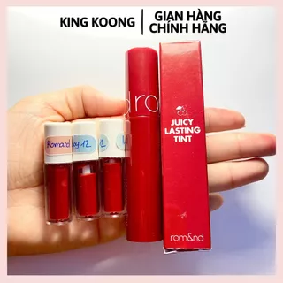 Son chiết, Son Romand Tint Bóng Juicy Lasting Hàn Quốc, Gốc chiết 5.5g đủ màu 13,16,23,24,25,20,06,21,19