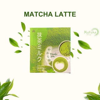 Hộp trà sữa matcha latte Nhật bản (hộp 10 gói x 22gam)