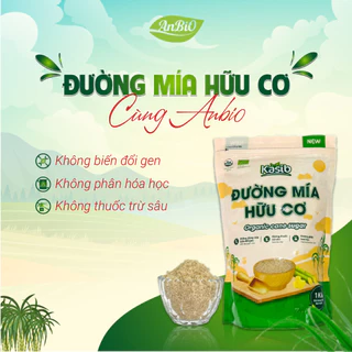 Đường mía hữu cơ có chứng nhận Kasib AnBiO 1kg