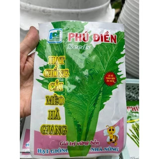 Hạt giống Cải mèo Hà Giang gói 50g, chuẩn giống - Phương Thảo Garden