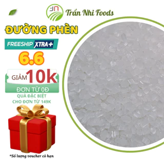 Đường Phèn Kim Cương Túi 1kg Nấu Chè Dưỡng Nhan Chưng Yến Giá Sỉ Tận Xưởng