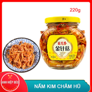 Nấm Kim Ăn Liền Hũ Thủy Tinh