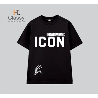 Áo Thun Nam Nữ Unisex chất liệu cotton,Basic Chữ ICON Siêu Hot Thời Trang Mùa Hè Phong Cách Hàn Quốc