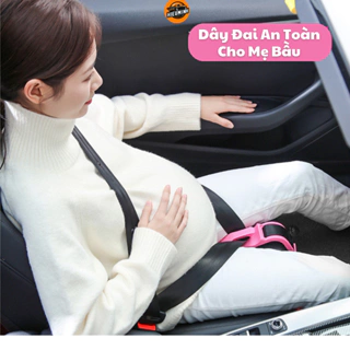 Dây đai an toàn ô tô cho bà bầu, chất liệu Polyester cao cấp cho mẹ bầu khi đi xe hơi thoải mái và an toàn hơn, Minh Car