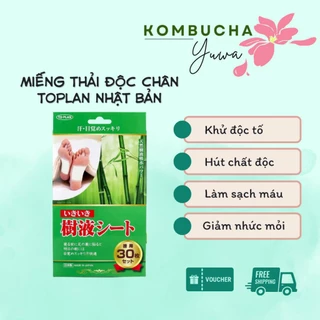 Miếng Dán Chân Hỗ Trợ Thải Độc Nhật Bản To Plan