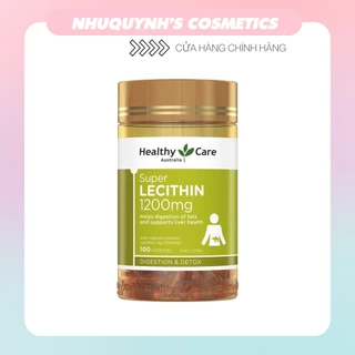 Viên uống mầm đậu nành Healthy Care Super Lecithin (100 viên)