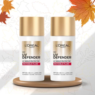 Kem chống nắng x20 thoáng da mỏng nhẹ L’Oreal Paris UV Defender Serum 50ml SPF50++  HOT . . . .