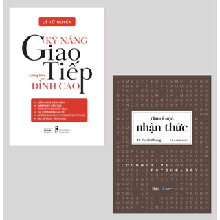 Sách - Combo 2 Cuốn: Kỹ Năng Giao Tiếp Đỉnh Cao + Tâm Lý Học Nhận Thức