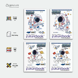 Tập Học Sinh - Vở 4 Ô Ly Apollo Futurebook 96 trang (DK-HS071)