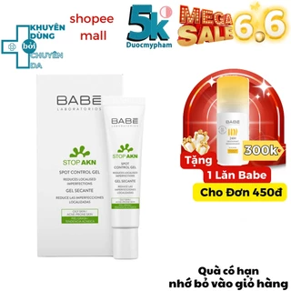 Gel chấm mụn BABÉ STOP AKN Spot Control Gel 8ml