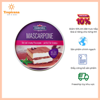 Phô mai Mascarpone Emborg - Hộp 500gr