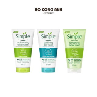 Sữa rửa mặt Simple Kind To Skin 150ml