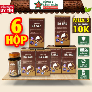 Combo 6 Hộp Viên Xương Khớp Bà Sáu - Bổ Khớp, Hỗ Trợ Bệnh Đau Khớp, Xương Khớp, Thoái Hoá Khớp, Tê Bì Tay Chân