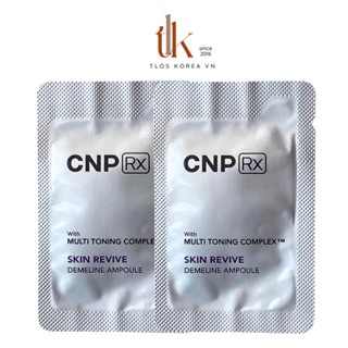 10 Gói Tinh Chất Truyền Trắng Mờ Thâm Nám Tàn Nhang Cnp Rx Skin Revive Demeline Ampoule 1ml