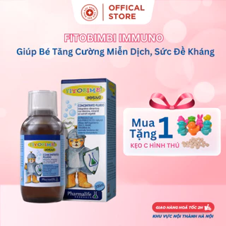 Fitobimbi Immuno Bimbi.Giúp Bé Tăng Cường Miễn Dịch,Sức Đề Kháng.Khỏe Mạnh Hết Ốm Vặt