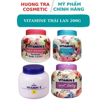 Dưỡng thể Vitamin E hương nước hoa Aron 200ml - Chuẩn Thái Lan