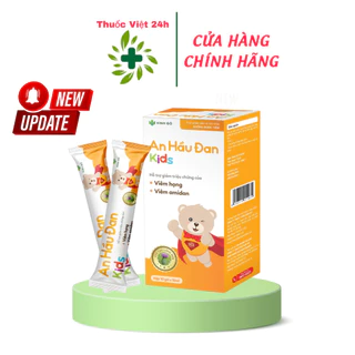 An Hầu Đan Kids - Hỗ Trợ Giúp Bổ Phế, Giảm Ho, Long Đờm - Hộp 10 Gói - ThuocViet24h