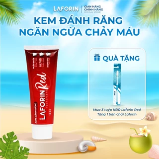 Kem đánh răng LAFORIN RED ngăn ngừa chảy máu chân răng tuýp 100g